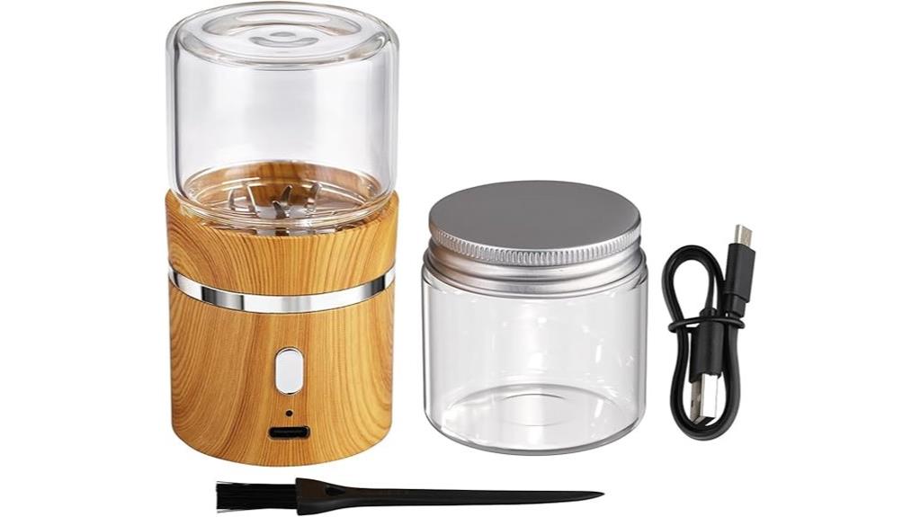 rechargeable electric herb grinder