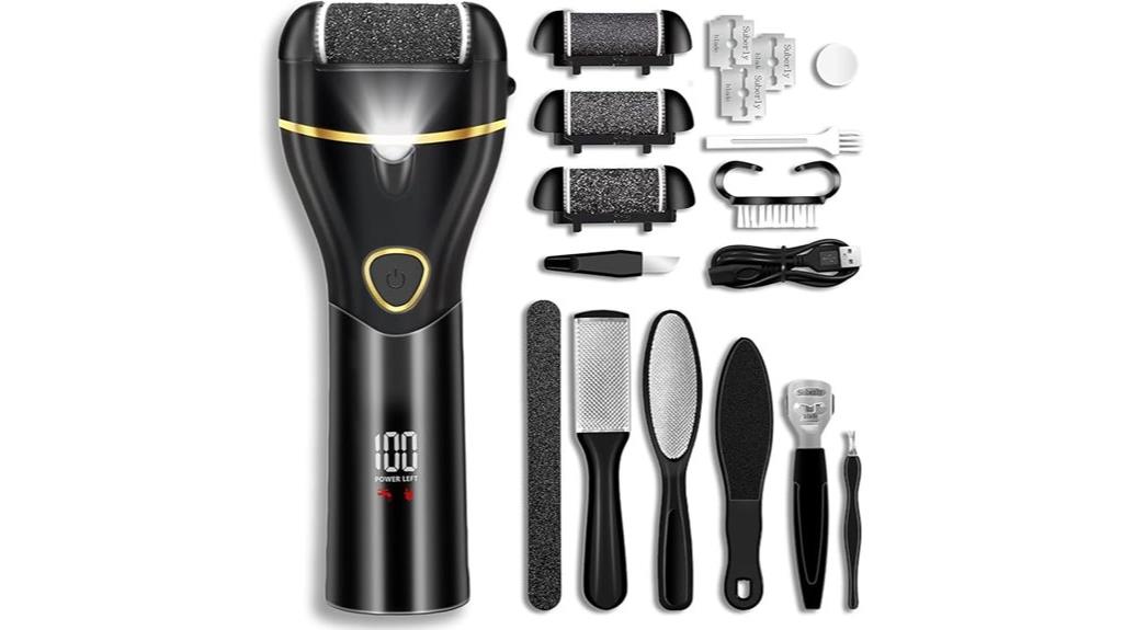 rechargeable electric pedicure kit