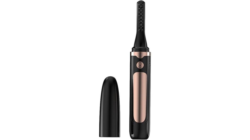 rechargeable heated eyelash curler