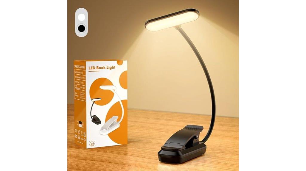 rechargeable led book light