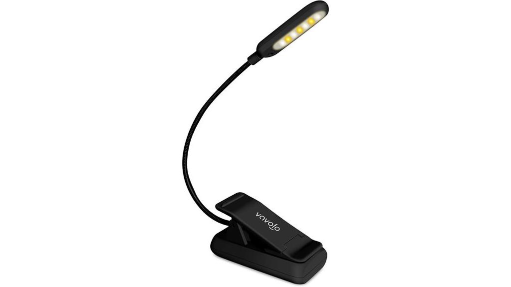 rechargeable led reading light