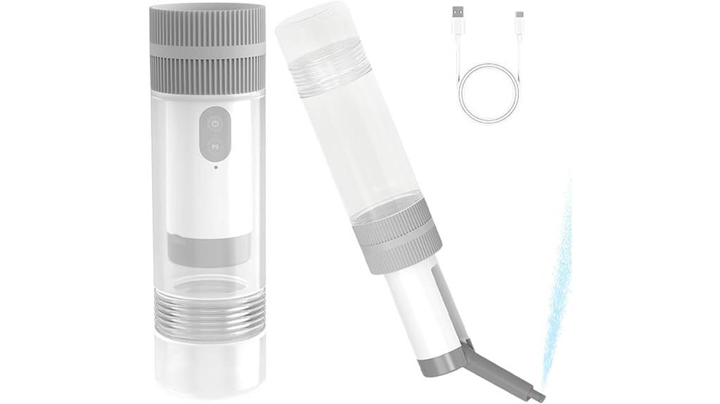 rechargeable portable bidet