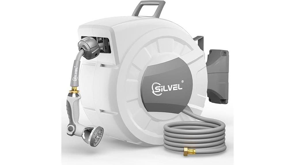 retractable garden hose reel