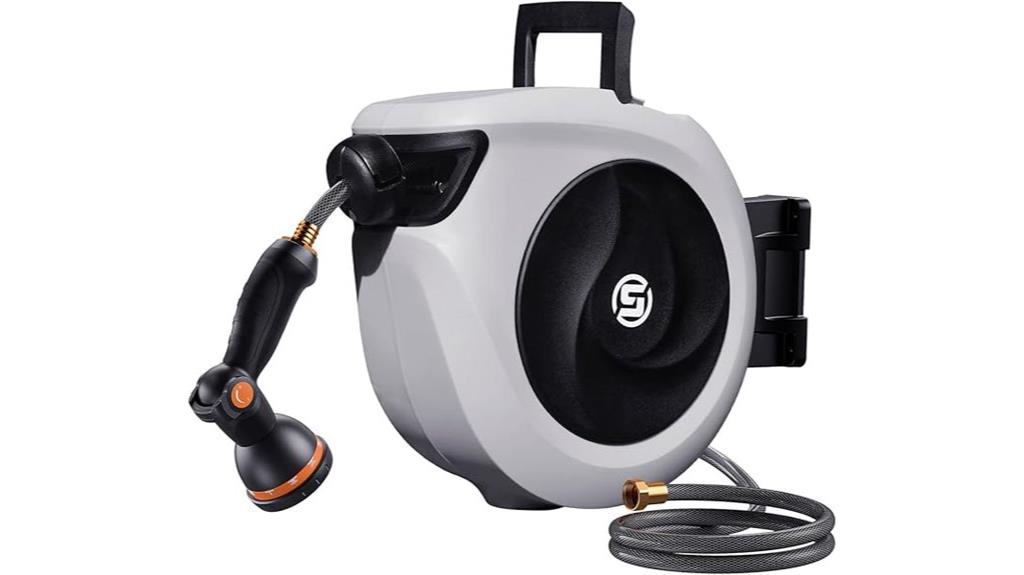 retractable hose reel
