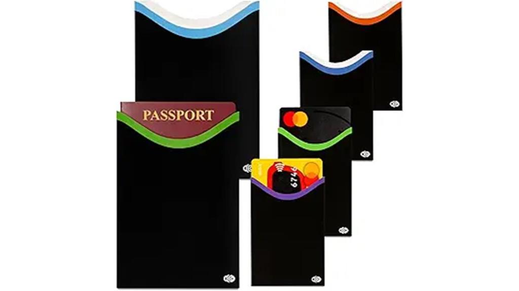 rfid blocker wallet sleeves