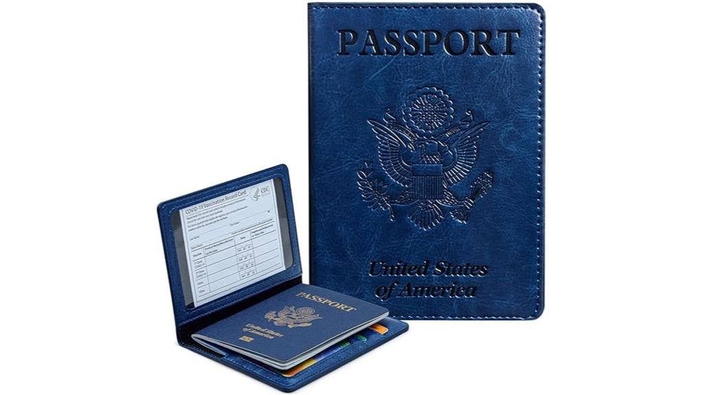 rfid leather passport organizer