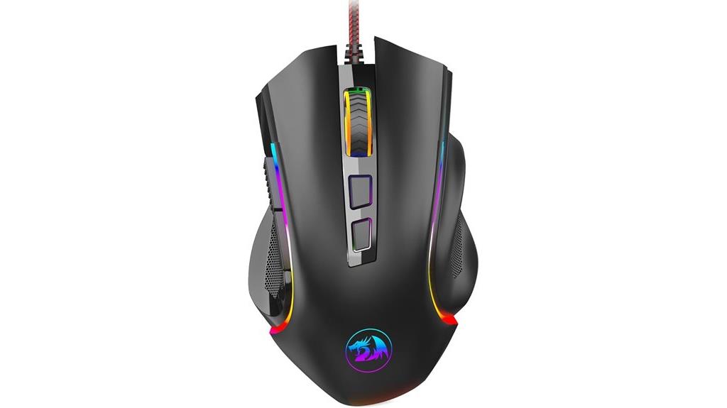 rgb adjustable dpi gaming