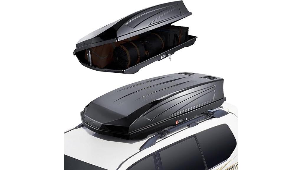roof cargo box 18 cu ft