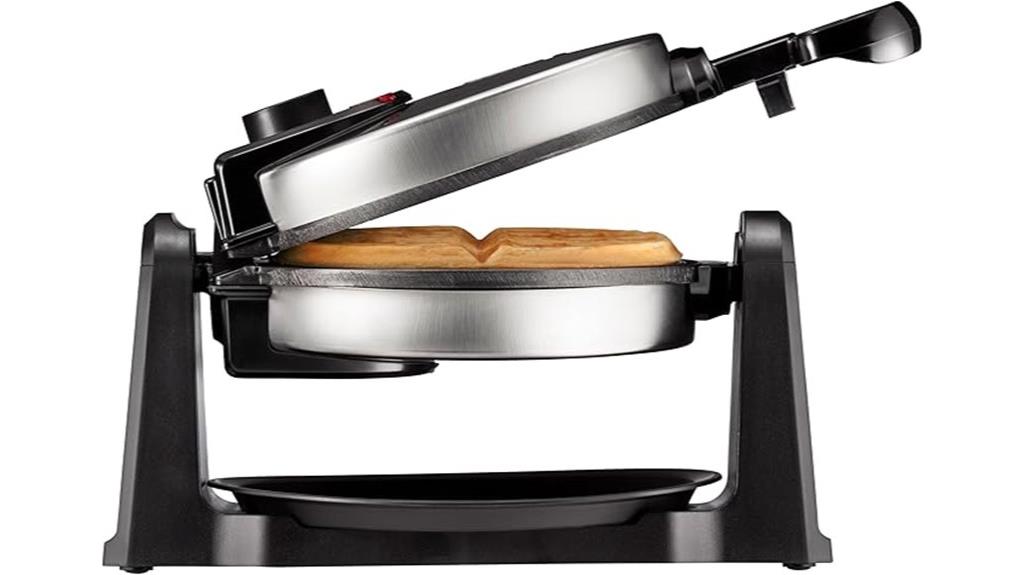 rotating belgian waffle maker