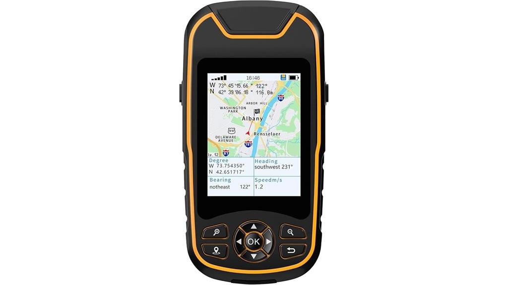 rugged waterproof hiking gps