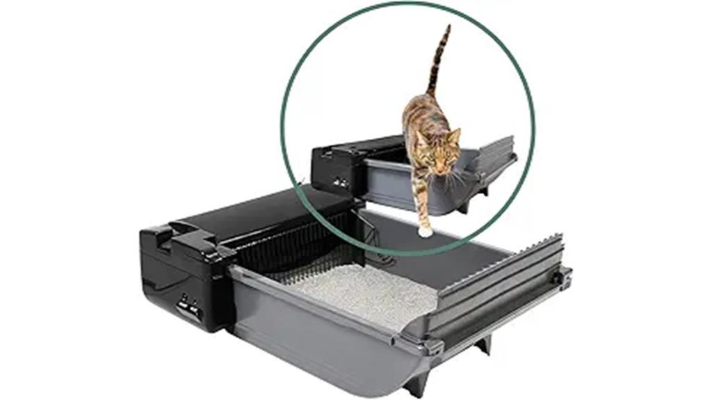 self cleaning cat litterbox