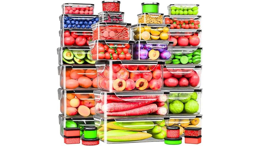 set of 66 food containers