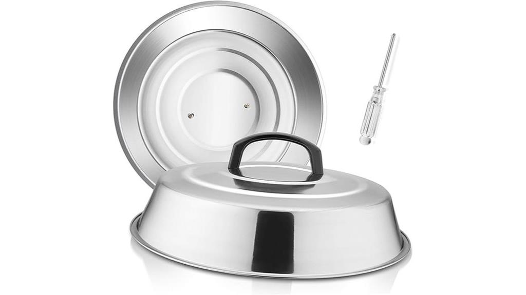 set of two cheese domes