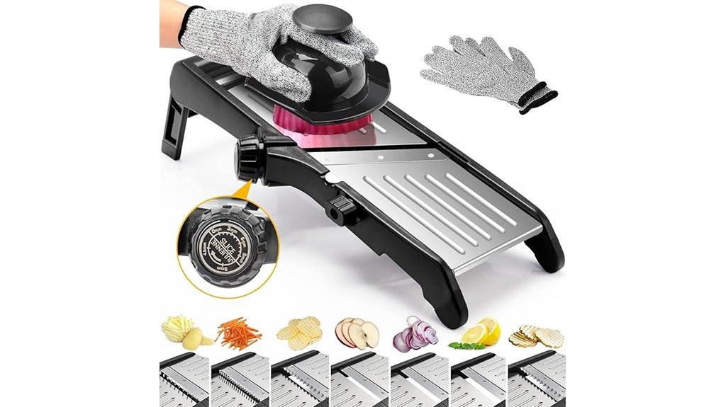 seven in one adjustable slicer