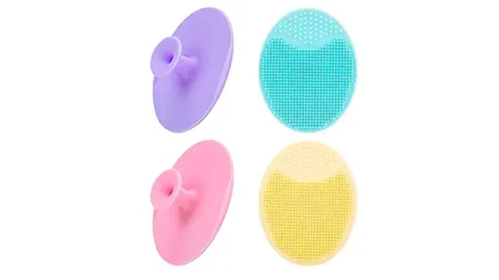 silicone face scrubber pack
