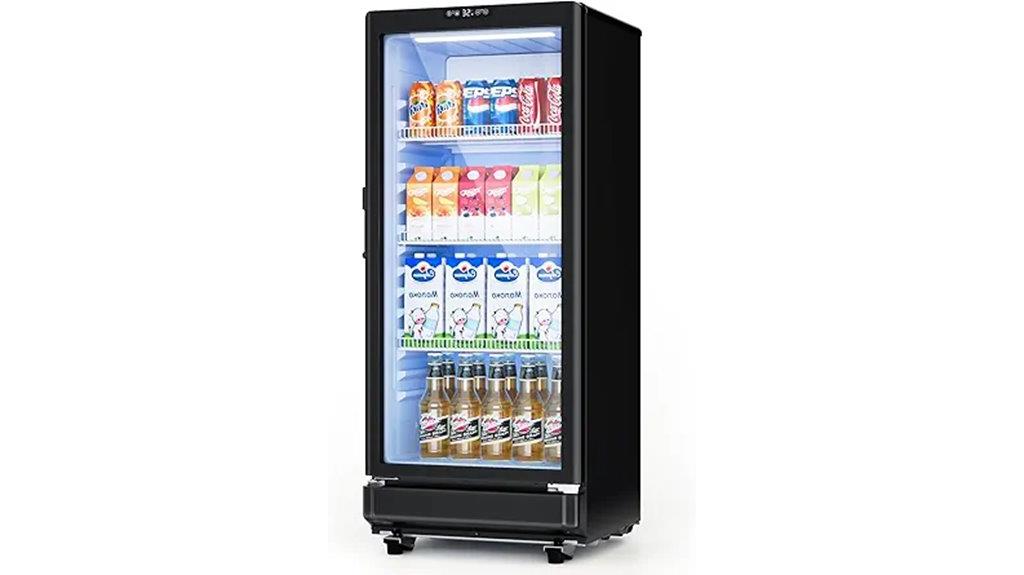 six cubic feet commercial refrigerator
