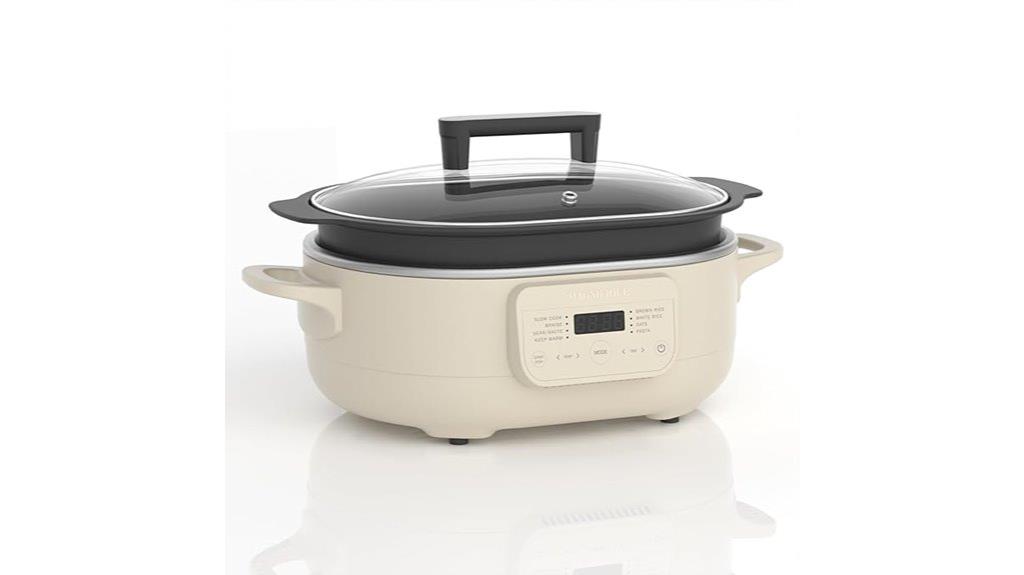 six quart multi cooker versatility