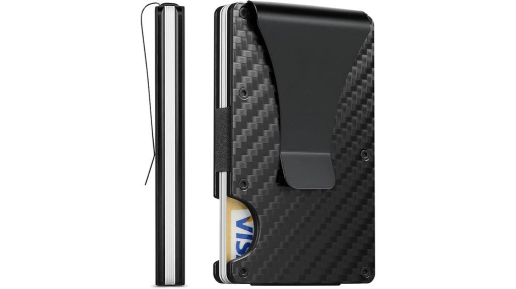 slim carbon fiber wallet