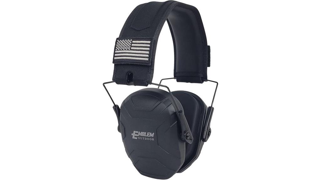 slim nrr 24db ear muffs