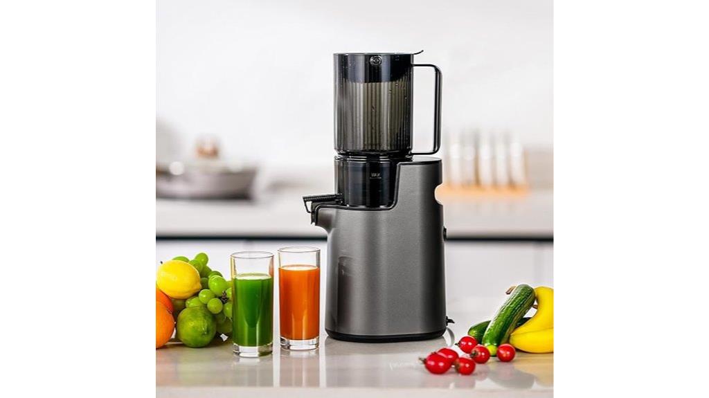 slow juicer with reverse