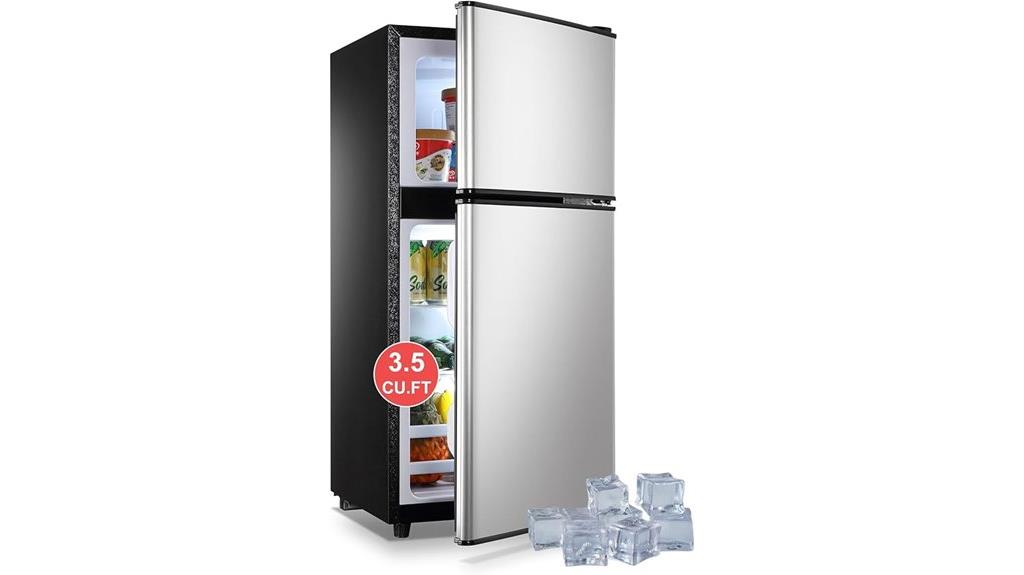 small freezer refrigerator