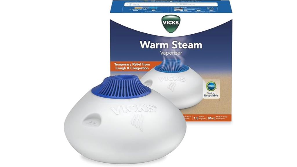 small room steam vaporizer