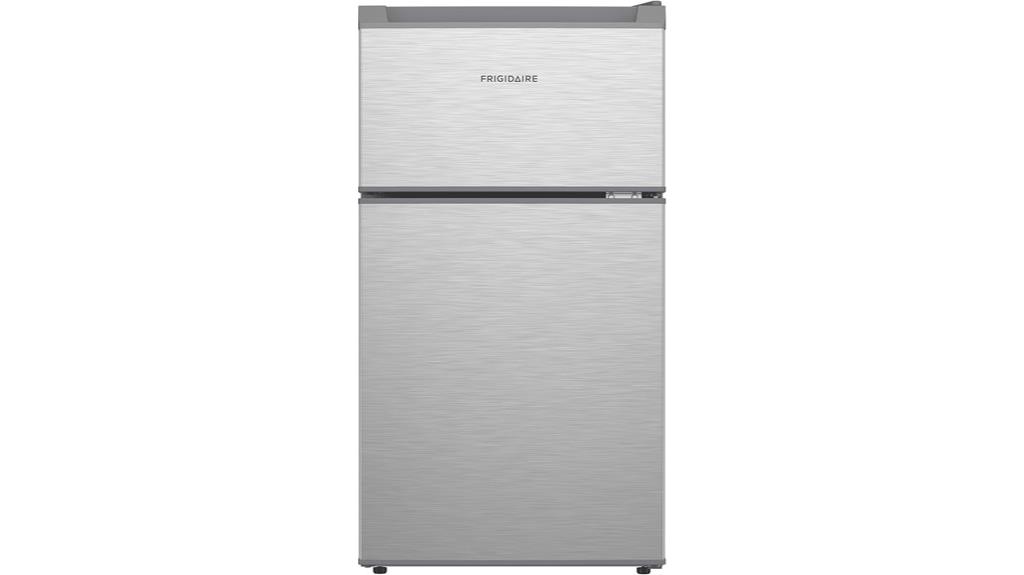 small top freezer fridge