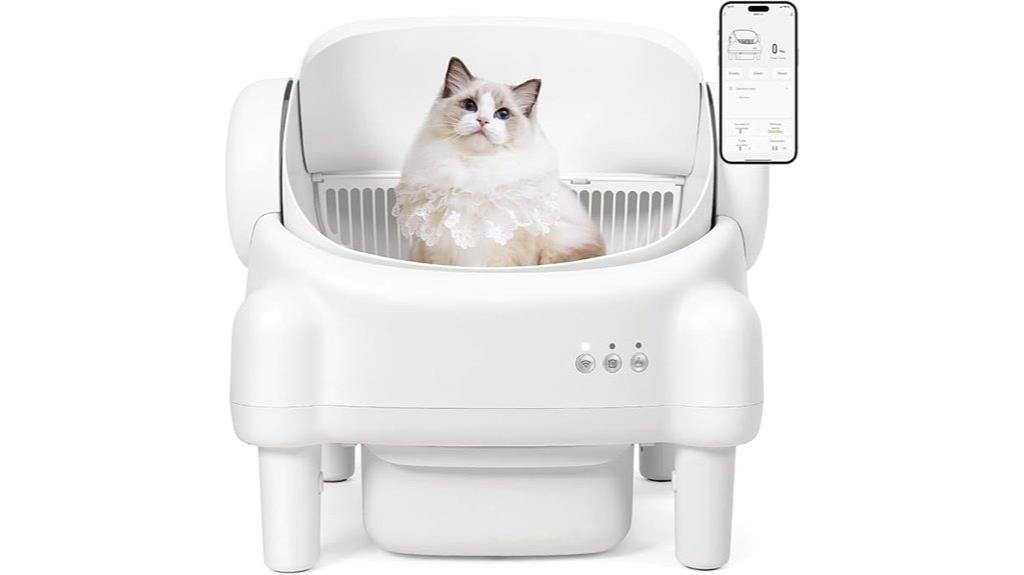 smart automated multi cat litter box