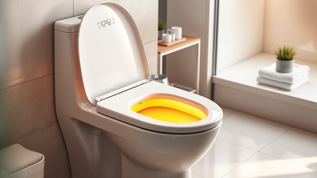 smart bidet seat features