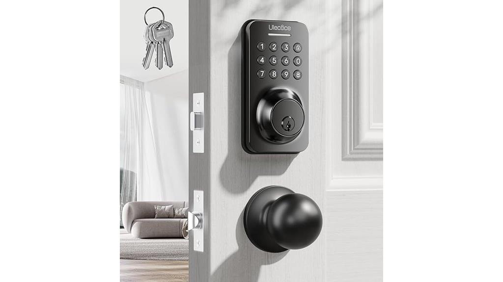 smart keypad deadbolt lock