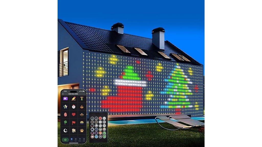 smart rgb curtain lights