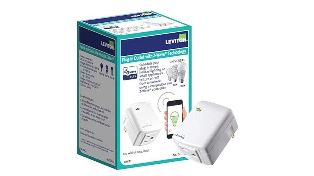 smart z wave outlet switch