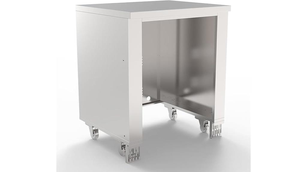 stainless outdoor beverage cabinet