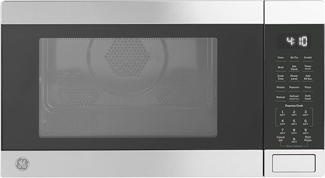 stainless steel 4 in 1 microwave