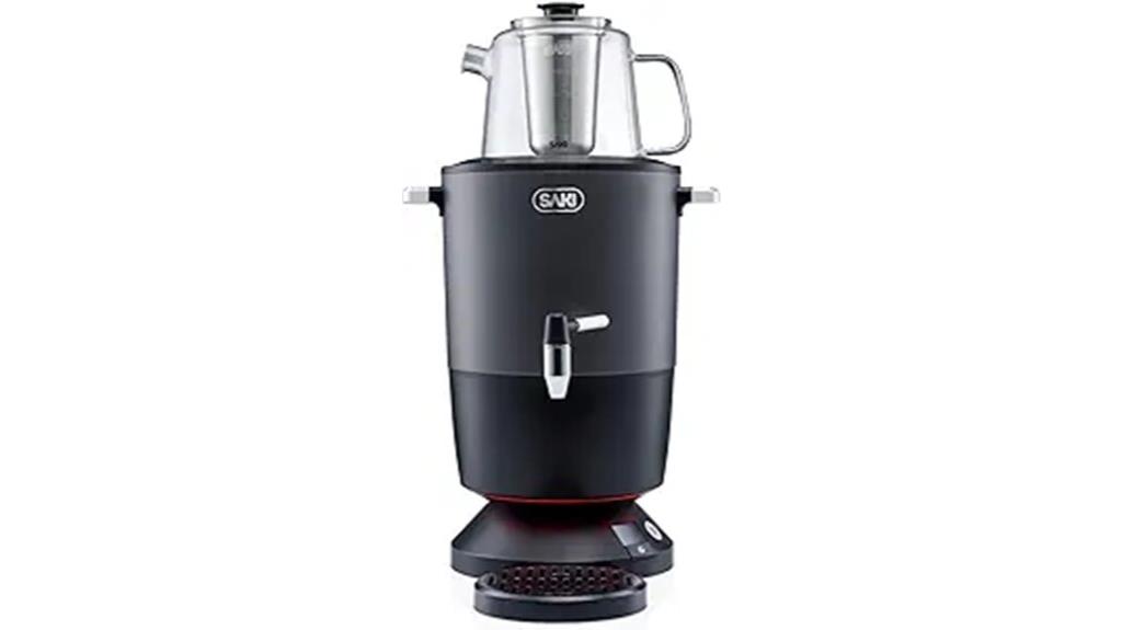 stainless steel 4l samovar