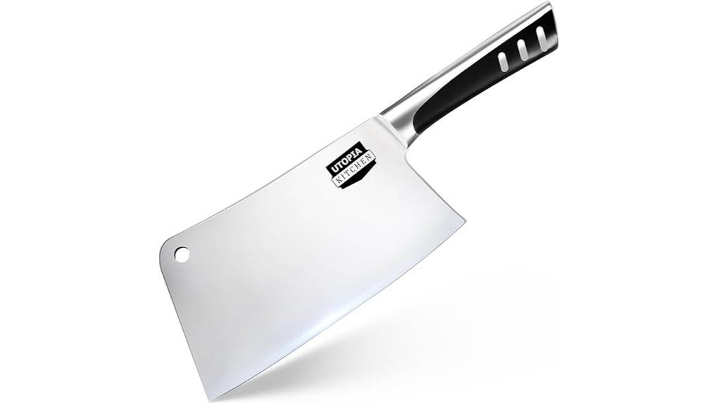 stainless steel chef knife