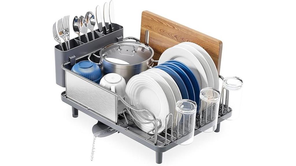 stainless steel dish rack