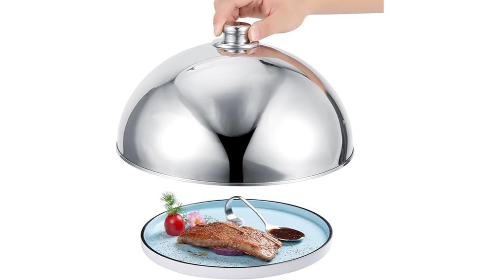 stainless steel food cover