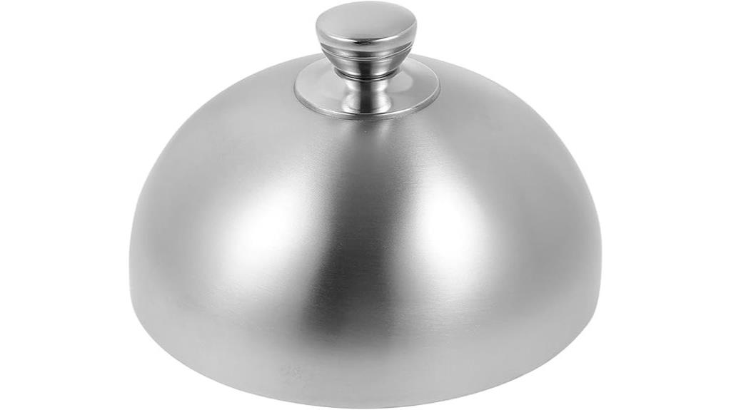stainless steel food dome