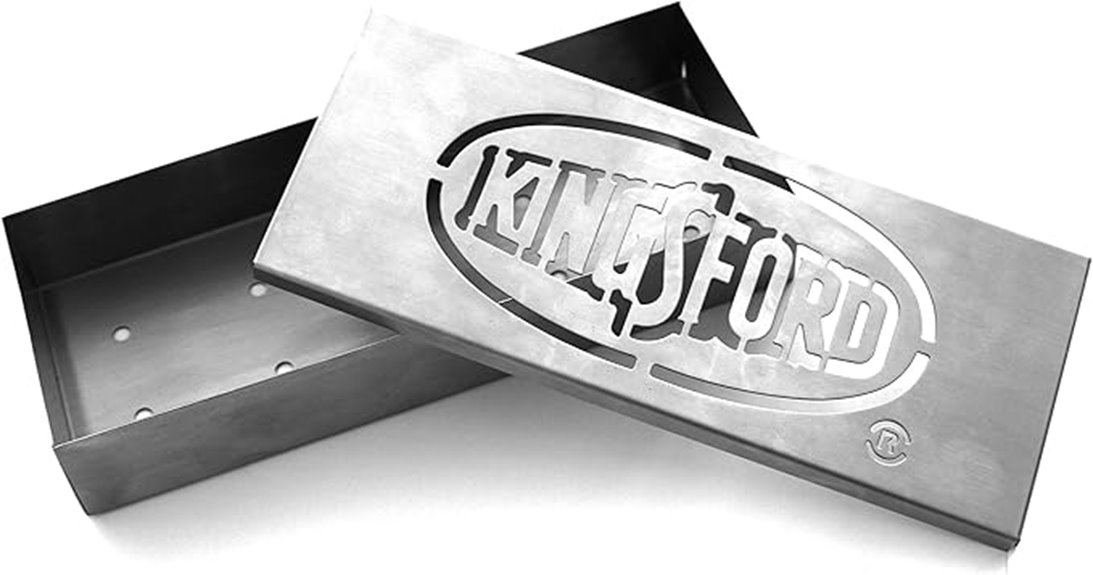 stainless steel grill smoker box