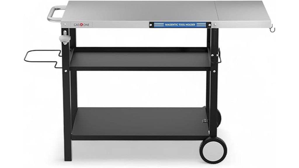 stainless steel grill table