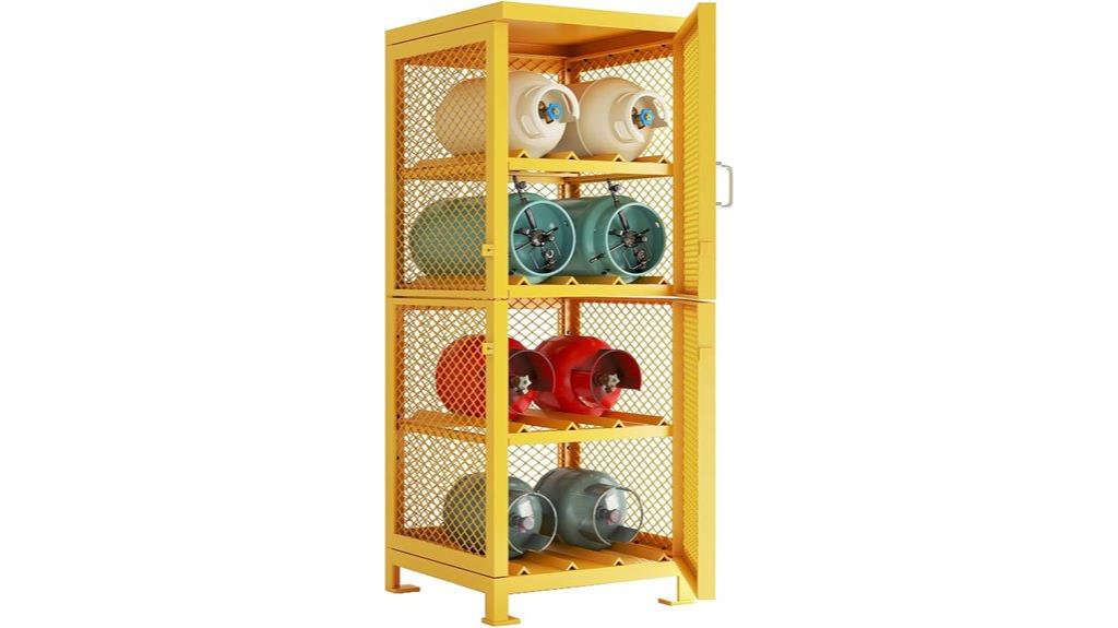 steel iron horizontal cabinet