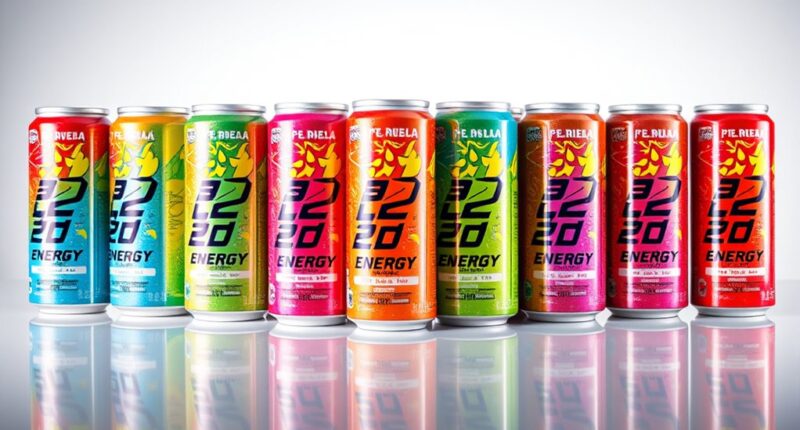 sugar free energy drink pack
