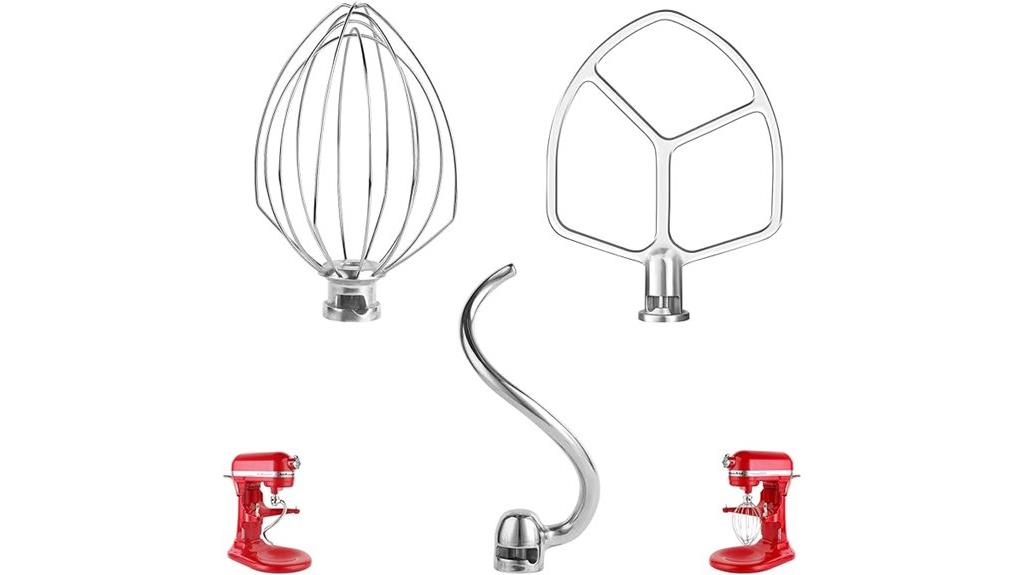 three piece steel attachments