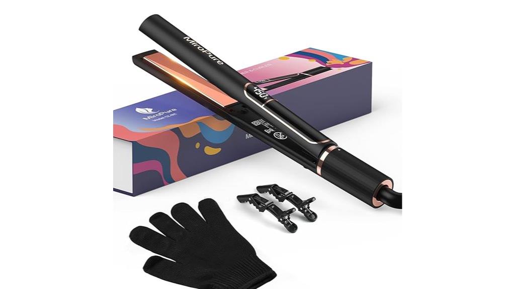 titanium 1 inch flat iron