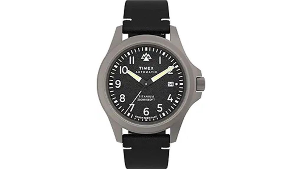titanium automatic expedition watch