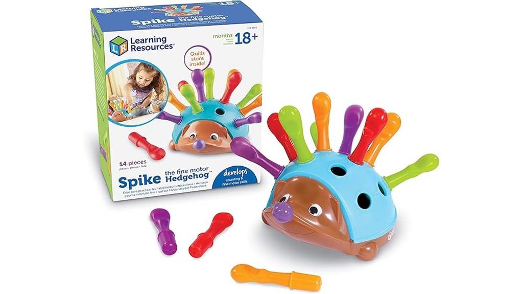 toddler hedgehog motor skills