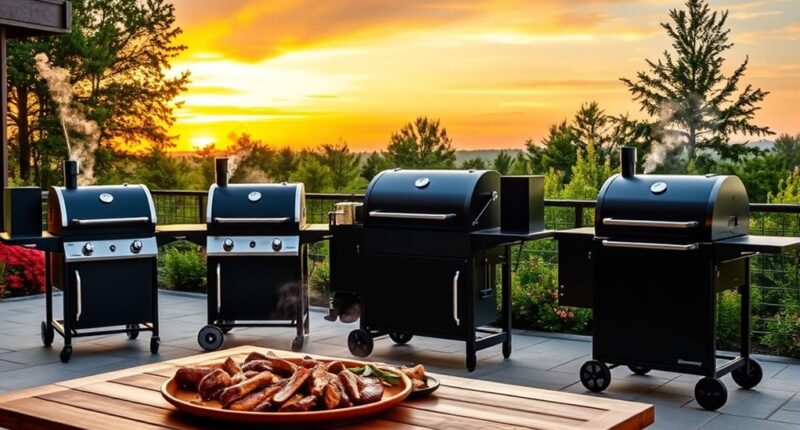 top charcoal grill combos