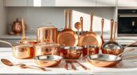 top copper kitchen sets