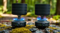 top dual burner windproof stoves
